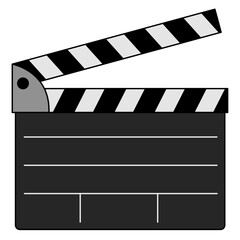 Movie Clapperboard Illustration