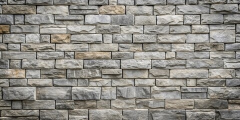 Obraz premium Gray stone wall background with rough textured surface , textured, stones, background, grunge, rough, gray, wall
