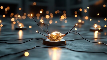 21 A glowing AI-powered neural network visualized as an interconnected web of light, symbolizing the complexity of AI systems