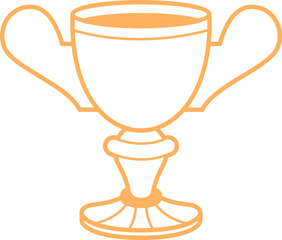 Trophy Lineart Icon