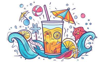 alcohol, beer, fruits and other alcoholic beverages.