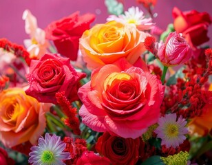 Obraz premium bouquet of roses