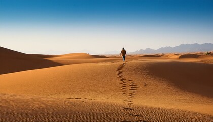 Sand dunes create a mesmerizing landscape to explore.  