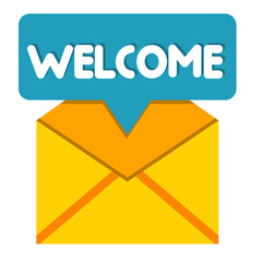 Welcome Message Icon