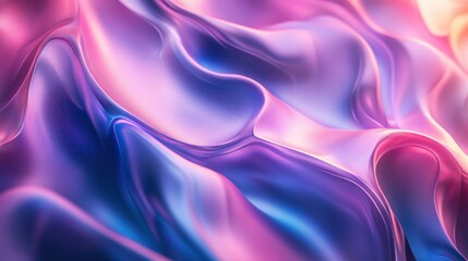 Obraz premium Abstract Swirling Purple, Pink, and Blue Background