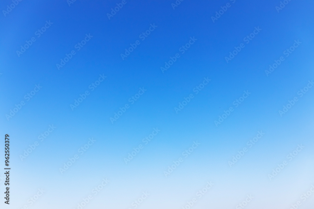 Canvas Prints clear blue sky background and empty space for your design, no cloud horizontal shape.