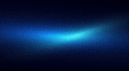 Abstract dark glowing neon blue orange green grainy gradient texture background summer poster and banner. Glowing noise texture gradient effect web banner or poster. Neon texture grainy gradient.