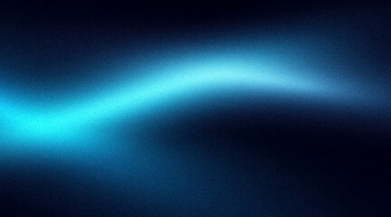 Abstract dark glowing neon blue orange green grainy gradient texture background summer poster and banner. Glowing noise texture gradient effect web banner or poster. Neon texture grainy gradient.