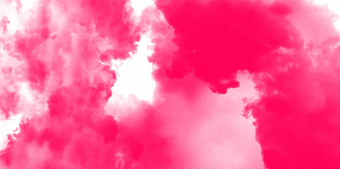 Abstract background with red and white watercolor texture background. vintage red and white sky and cloudy background. red smoke texture on white background. Brushed Painted Violet ink 