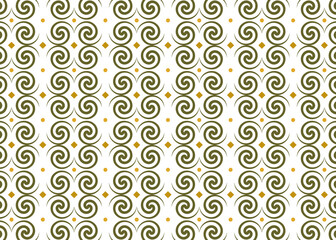 Modern geometric ornament with repeating elements. Classic vintage background