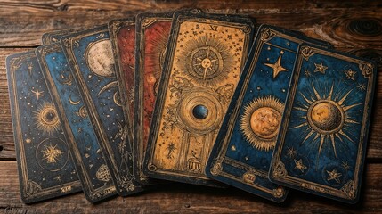 Sun or symbol of strength. Magic occult tarot cards, Esoteric boho spiritual tarot reader, Magic card astrology, drawing spiritual posters