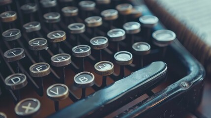 Vintage Typewriter Keys