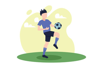 Fototapeta premium Sport Flat Design Illustration