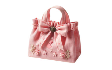 pink gift bag