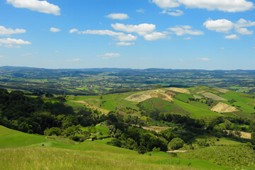 Obraz premium Hills Landscape Background
