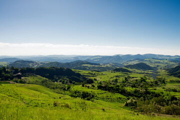 Obraz premium Hills Landscape Background