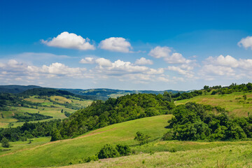 Obraz premium Hills Landscape Background