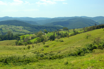 Obraz premium Hills Landscape Background