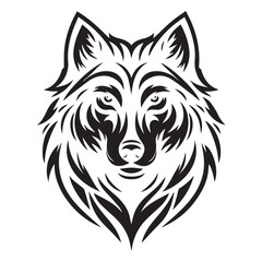 Wolf vector Lone Wolf vector Tribal Wolf vector