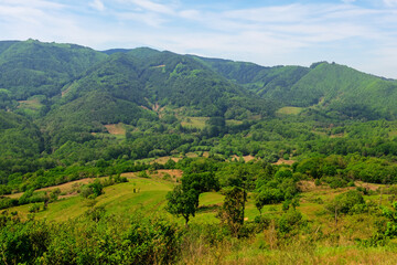 Hills Landscape Background