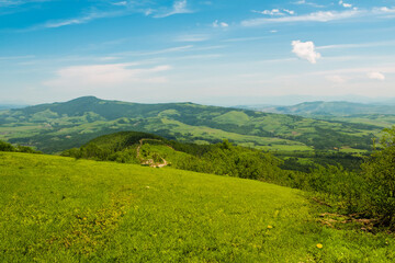 Obraz premium Hills Landscape Background