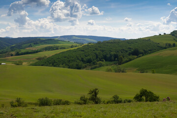 Obraz premium Hills Landscape Background