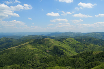 Fototapeta premium Hills Landscape Background