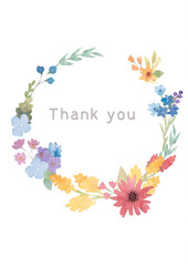 watercolor flowers template for nursery, baby shower, invitation for birthday party