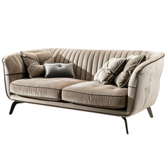 Fototapeta premium sofa isolated on white