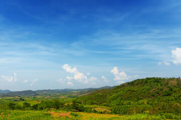 Obraz premium Hills Landscape Background