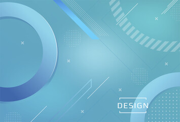 Blue background design, abstract background, gradient background, landing page background design