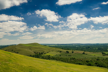 Obraz premium Hills Landscape Background
