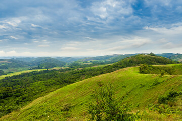 Fototapeta premium Hills Landscape Background