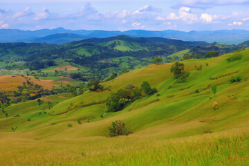 Fototapeta premium Hills Landscape Background