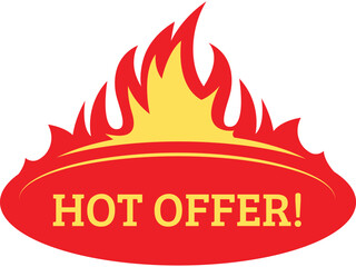 Hot Offer Vector design