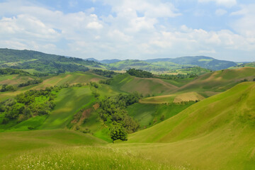 Obraz premium Hills Landscape Background