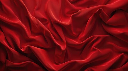 Red material feel