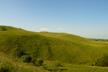Obraz premium Hills Landscape Background