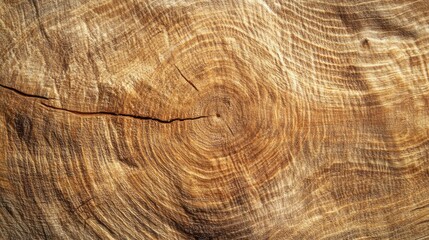 Naklejka premium Abstract close-up of a rough-cut wooden board with visible saw marks and natural grain patterns.