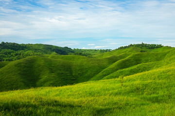 Fototapeta premium Hills Landscape Background