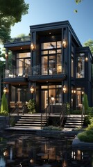 Fototapeta premium modern home 
