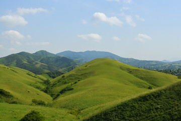 Fototapeta premium Hills Landscape Background