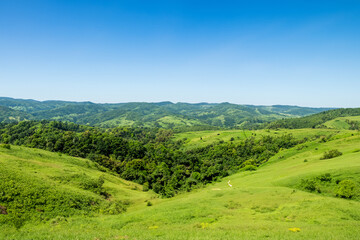 Obraz premium Hills Landscape Background