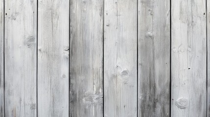Fototapeta premium Light gray wooden plank background with a faded, washed-out finish, perfect for a vintage look.