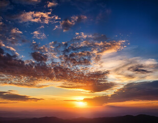 Naklejka premium 夕焼け