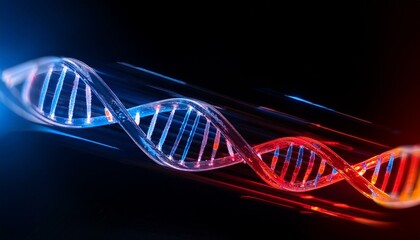 DNA models for scientific research.