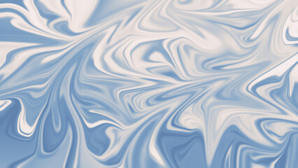 Blue Liquid Abstract Blurred gradient background with hologram effect and magic lights. Abstract fantasy backdrop with fairy sparkles.