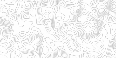 Abstract cartography wave pattern with lines seamless pattern and topography map and counter map. abstract sea map area space geometric line technology topo landscape grid map texture.