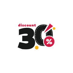 Discount Sale Vector Design Collection