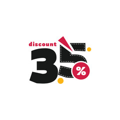 Discount Sale Vector Design Collection